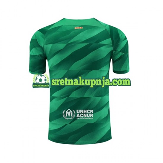Muškarci Domaći Home Golmanski Dresova FC Barcelona 2023-2024 Kratkih Rukava