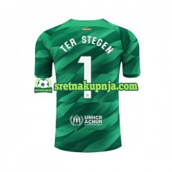 Muškarci Domaći Home Golmanski Dresova FC Barcelona Ter Stegen 1 2023-2024 Kratkih Rukava