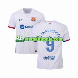Muškarci Gostujući Away Dresova FC Barcelona LEWANDOWSKI 9 2023-2024 Kratkih Rukava