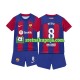 Dječja Domaći Home Dresova FC Barcelona Pedri 8 2023-2024 Kratkih Rukava