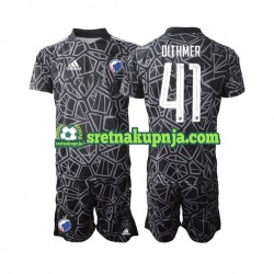 Dječja Domaći Home Golmanski Dresova FC Kopenhagen Andreas Dithmer 41 2022-2023 Kratkih Rukava