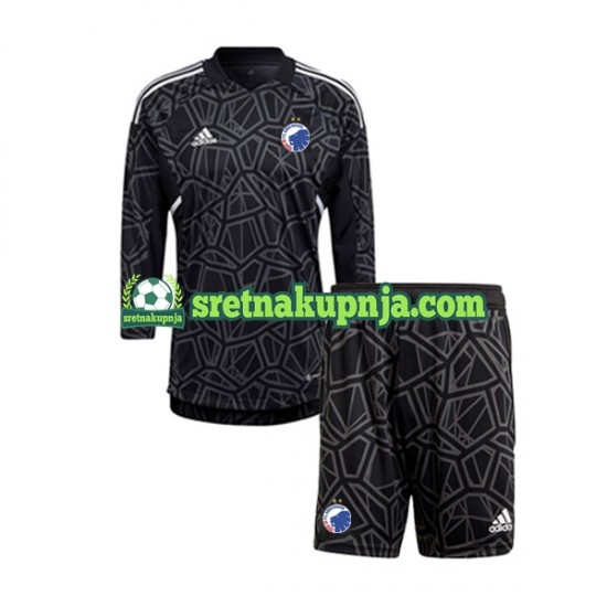 Dječja Domaći Home Golmanski Dresova FC Kopenhagen 2022-2023 Dugim Rukavima
