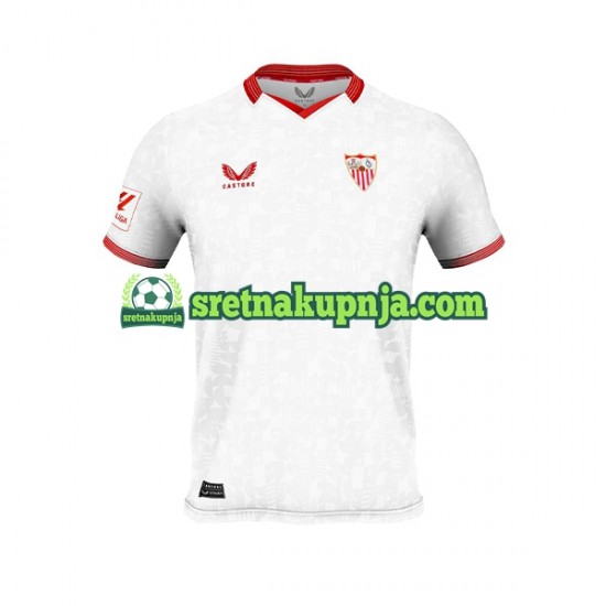 Muškarci Domaći Home Dresova Sevilla FC 2023-2024 Kratkih Rukava