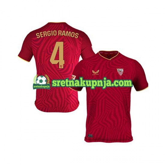 Muškarci Gostujući Away Dresova Sevilla FC Sergio Ramos 4 2023-2024 Kratkih Rukava