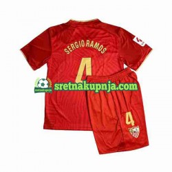 Dječja Gostujući Away Dresova Sevilla FC Sergio Ramos 4 2023-2024 Kratkih Rukava