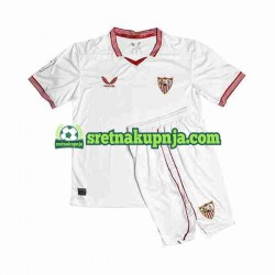 Dječja Domaći Home Dresova Sevilla FC Sergio Ramos 4 2023-2024 Kratkih Rukava