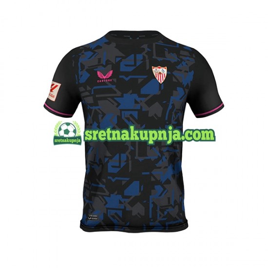 Muškarci Treći Dresova Sevilla FC 2023-2024 Kratkih Rukava