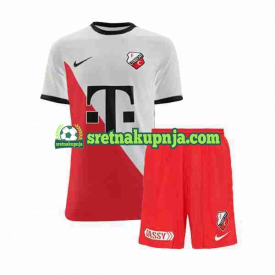 Dječja Domaći Home Dresova FC Utrecht 2022-2023 Kratkih Rukava