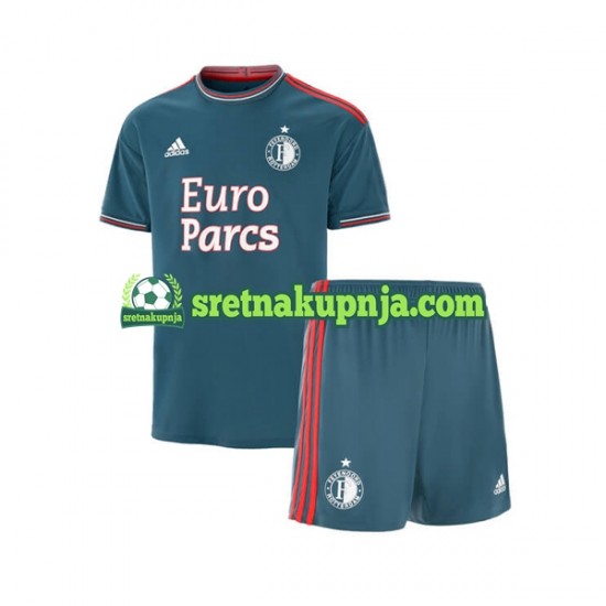 Dječja Gostujući Away Dresova Feyenoord Rotterdam 2022-2023 Kratkih Rukava