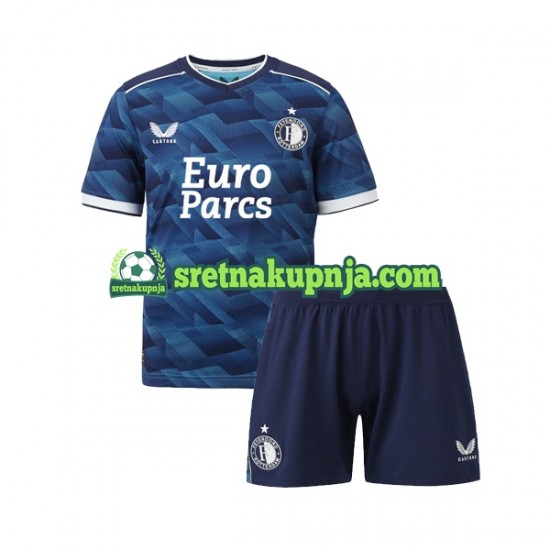 Dječja Gostujući Away Dresova Feyenoord Rotterdam 2023-2024 Kratkih Rukava