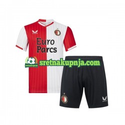 Dječja Domaći Home Dresova Feyenoord Rotterdam 2023-2024 Kratkih Rukava