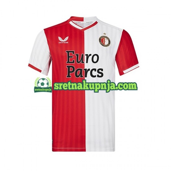 Muškarci Domaći Home Dresova Feyenoord Rotterdam 2023-2024 Kratkih Rukava