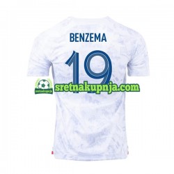 Muškarci Gostujući Away Dresova Francuska Benzema 19 World Cup 2022 Kratkih Rukava Muškarci Gostujući Away Dresova Francuska Benzema 19 World Cup 2022 Kratkih Rukava
