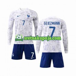 Dječja Gostujući Away Dresova Francuska Griezmann 7 World Cup 2022 Dugim Rukavima