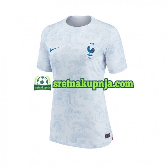 Žene Gostujući Away Dresova Francuska World Cup 2022 Kratkih Rukava