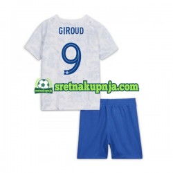 Dječja Gostujući Away Dresova Francuska Olivier Giroud 9 World Cup 2022 Kratkih Rukava Dječja Gostujući Away Dresova Francuska Olivier Giroud 9 World Cup 2022 Kratkih Rukava