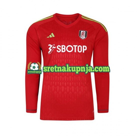 Muškarci Domaći Home Golmanski Dresova Fulham 2023-2024 Dugim Rukavima