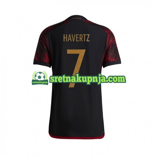Muškarci Gostujući Away Dresova Njemačka Havertz 7 World Cup 2022 Kratkih Rukava