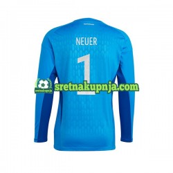 Muškarci Domaći Home Golmanski Dresova Njemačka Manuel Neuer 1 World Cup 2022 Kratkih Rukava