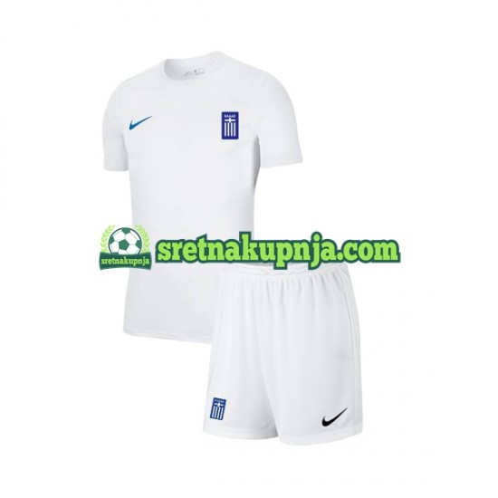 Dječja Gostujući Away Dresova Grčka 2022-2023 Kratkih Rukava