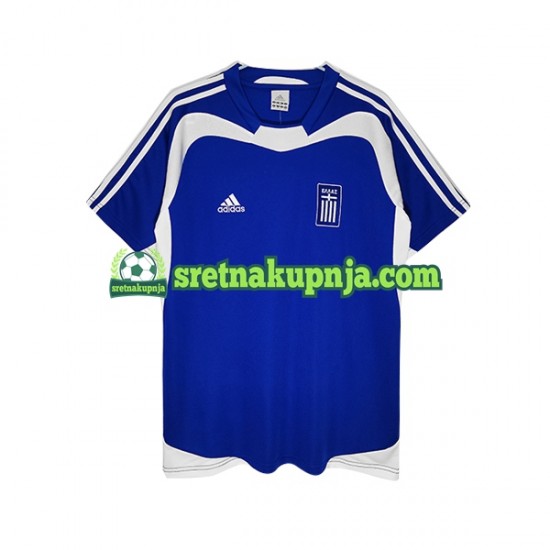 Muškarci Gostujući Away Dresova Grčka Retro 2004 Kratkih Rukava
