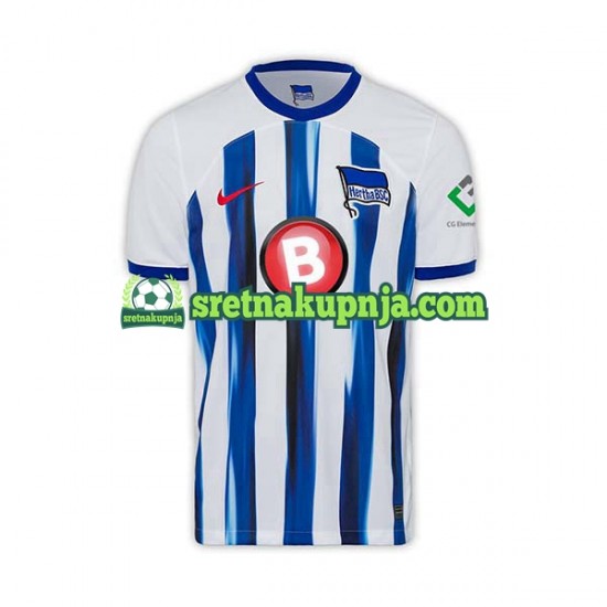 Muškarci Domaći Home Dresova Hertha BSC 2023-2024 Kratkih Rukava
