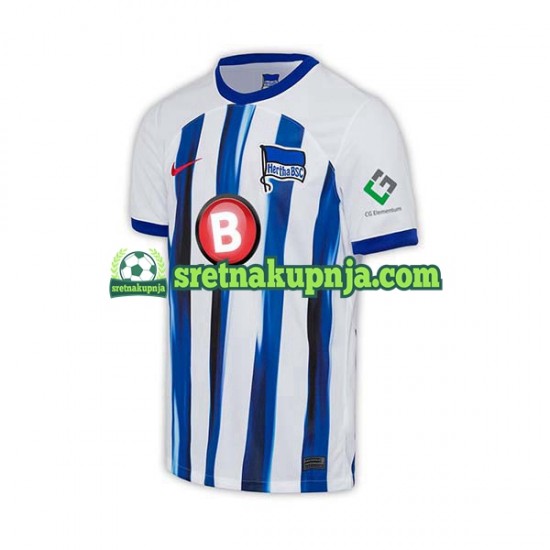 Muškarci Domaći Home Dresova Hertha BSC 2023-2024 Kratkih Rukava