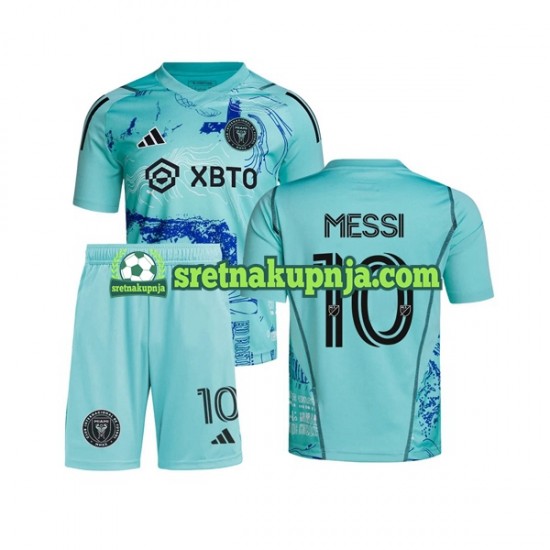 Dječja Domaći Home Dresova Inter Miami Lionel Messi 10 Special 2023-2024 Kratkih Rukava