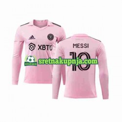 Muškarci Domaći Home Dresova Inter Miami Lionel Messi 10 2023-2024 Dugim Rukavima