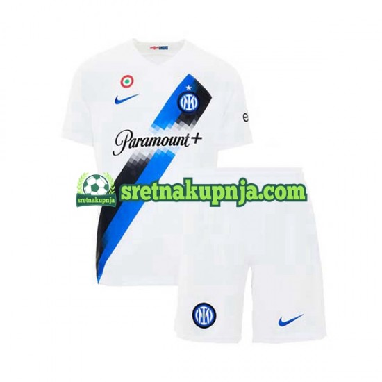 Dječja Gostujući Away Dresova Inter Milan 2023-2024 Kratkih Rukava