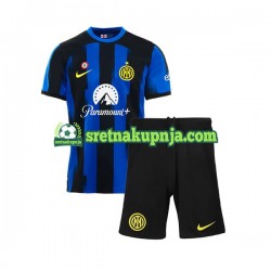 Dječja Domaći Home Dresova Inter Milan 2023-2024 Kratkih Rukava Dječja Domaći Home Dresova Inter Milan 2023-2024 Kratkih Rukava
