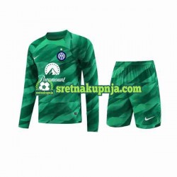 Dječja Gostujući Away Golmanski Dresova Inter Milan 2023-2024 Dugim Rukavima Dječja Gostujući Away Golmanski Dresova Inter Milan 2023-2024 Dugim Rukavima