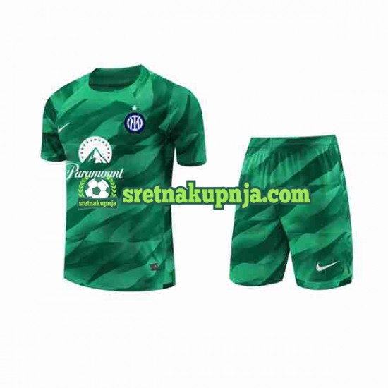 Dječja Gostujući Away Golmanski Dresova Inter Milan 2023-2024 Kratkih Rukava
