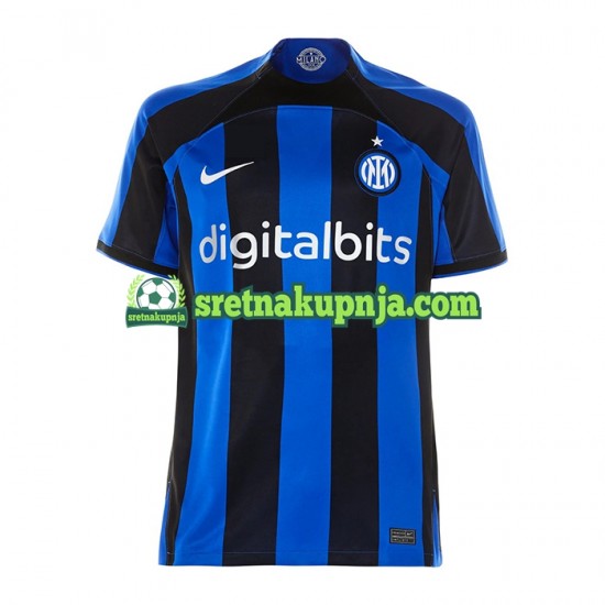 Muškarci Domaći Home Dresova Inter Milan 2022-2023 Kratkih Rukava