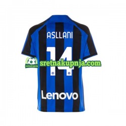 Muškarci Domaći Home Dresova Inter Milan Kristjan Asllani 14 2022-2023 Kratkih Rukava Muškarci Domaći Home Dresova Inter Milan Kristjan Asllani 14 2022-2023 Kratkih Rukava