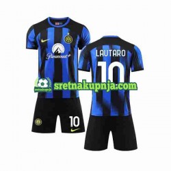 Dječja Domaći Home Dresova Inter Milan Lautaro Martinez 10 2023-2024 Kratkih Rukava Dječja Domaći Home Dresova Inter Milan Lautaro Martinez 10 2023-2024 Kratkih Rukava