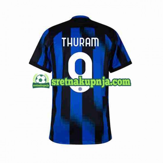 Muškarci Domaći Home Dresova Inter Milan Marcus Thuram 9 2023-2024 Kratkih Rukava