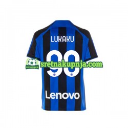 Muškarci Domaći Home Dresova Inter Milan Romelu Lukaku 90 2022-2023 Kratkih Rukava