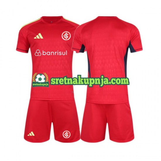 Dječja Domaći Home Golmanski Dresova Internacional 2023-2024 Kratkih Rukava