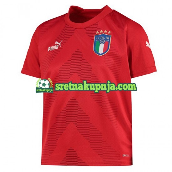 Muškarci Gostujući Away Golmanski Dresova Italija 2022-2023 Kratkih Rukava