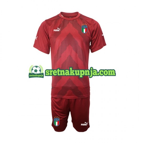 Dječja Gostujući Away Golmanski Dresova Italija 2022-2023 Kratkih Rukava