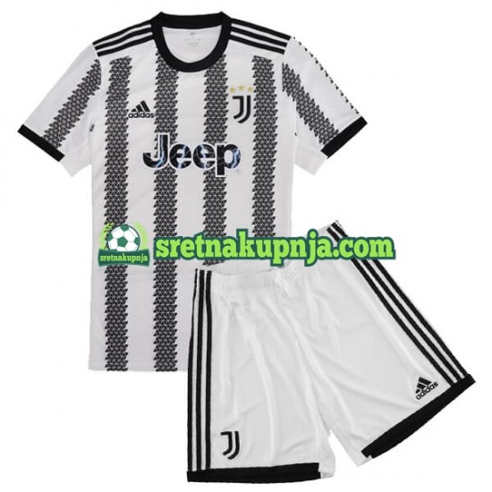 Dječja Domaći Home Dresova Juventus 2022-2023 Kratkih Rukava