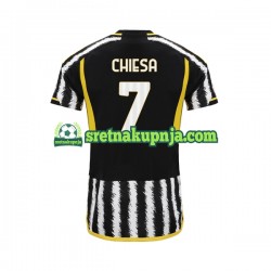 Muškarci Domaći Home Dresova Juventus Federico Chiesa 7 2023-2024 Kratkih Rukava