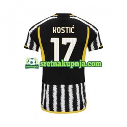 Muškarci Domaći Home Dresova Juventus Filip Kostic 17 2023-2024 Kratkih Rukava
