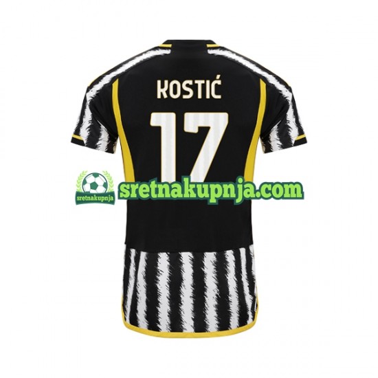 Muškarci Domaći Home Dresova Juventus Filip Kostic 17 2023-2024 Kratkih Rukava