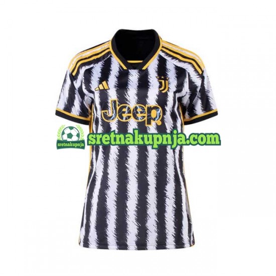 Žene Domaći Home Dresova Juventus 2023-2024 Kratkih Rukava