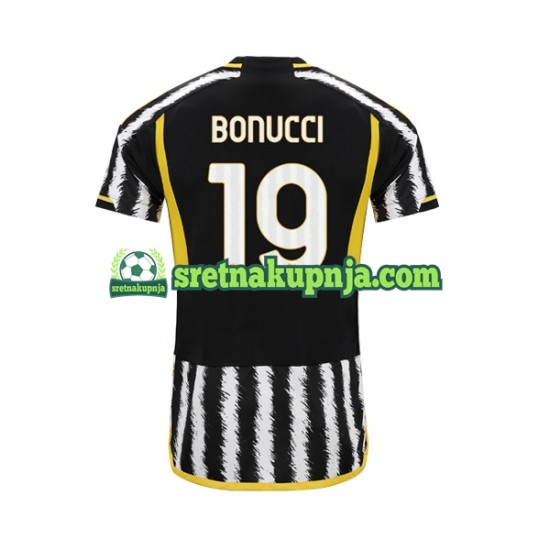 Muškarci Domaći Home Dresova Juventus Leonardo Bonucci 19 2023-2024 Kratkih Rukava