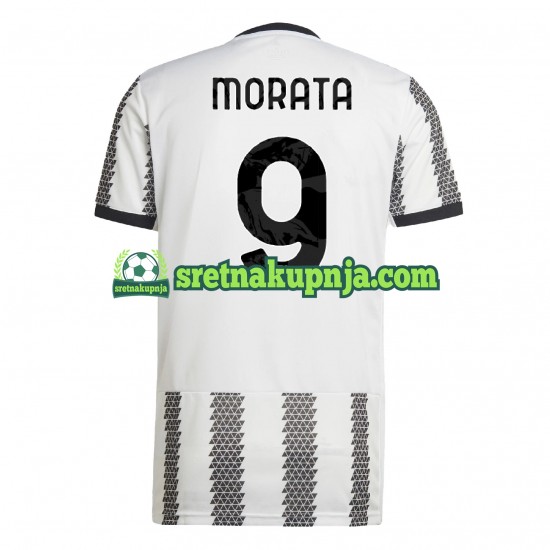Muškarci Domaći Home Dresova Juventus Morata 9 2022-2023 Kratkih Rukava