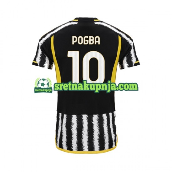 Muškarci Domaći Home Dresova Juventus Paul Pogba 10 2023-2024 Kratkih Rukava
