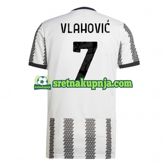 Muškarci Domaći Home Dresova Juventus Vlahovic 7 2022-2023 Kratkih Rukava